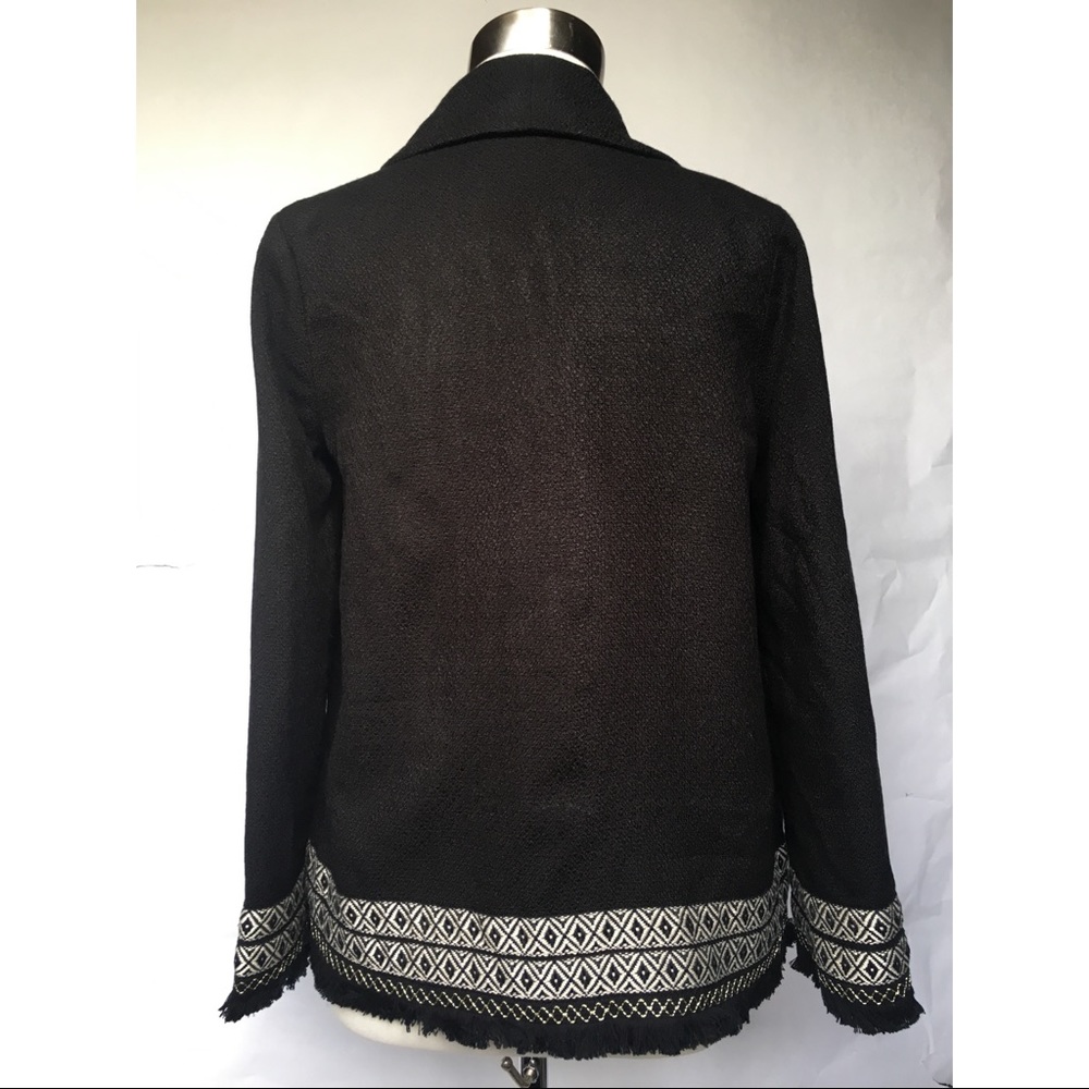 Cupcakes and Cashmere Basha Frayed Edges Jacket S - Picture 3 of 7